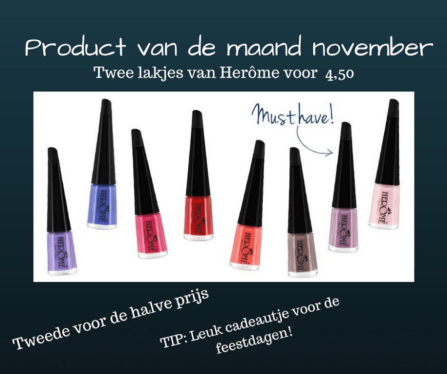 Voetje voor voetje | Product van november